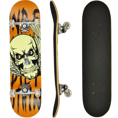 15. SKULL BEST SPORTING HOLZ-SKATEBOARD