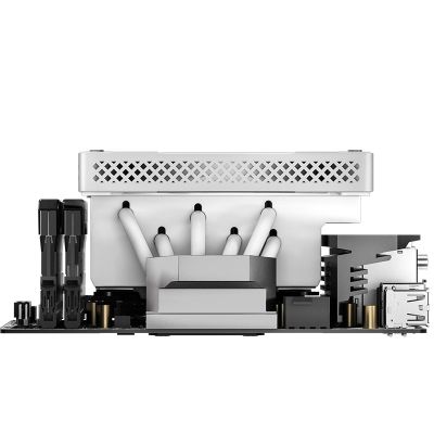 6. Jonsbo HX6200D Prozessor-Luftkühler 12 cm Weiß 1 Stück.