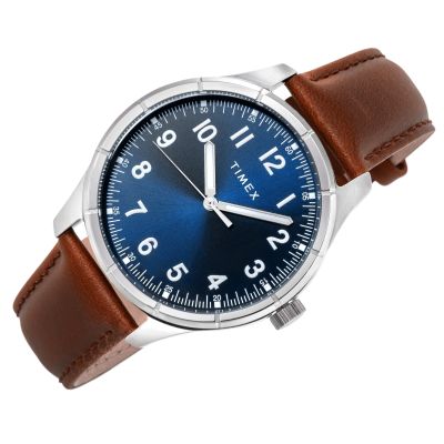 2. TIMEX Main Street Herrenuhr TW2Y16200 + Box