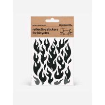 BOOKMAN Reflektierende Aufkleber Flammenaufkleber