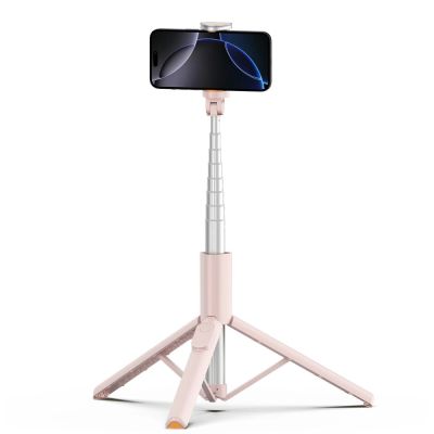 5. Selfie-Stick Tech-Protect L09S mit Stativ - Rosa
