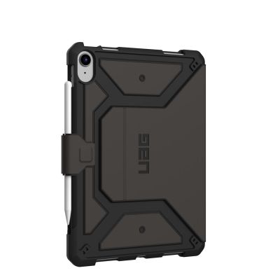 8. UAG Metropolis SE Series Robuste Schutzhülle für iPad 10.9 (10. Generation, 2022) – Metropolis SE Schwarz – Tablet-Klapphülle – Widerstandsfähig – Polyurethan – Schwarz