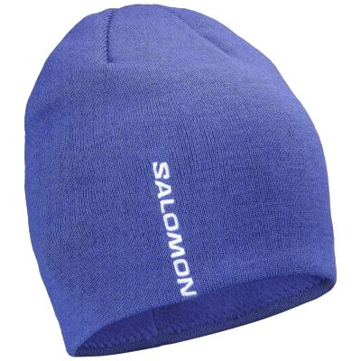 Salomon Graphic Beanie LC2938700 Marineblau OSFA