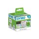 6. DYMO Etikettenset 32x57mm weiß 1000 Stück S0722540