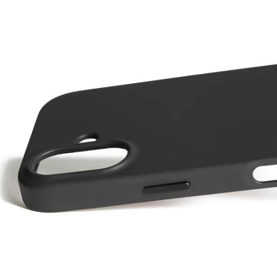7. Mujjo iPhone 17 Schwarze Lederhülle