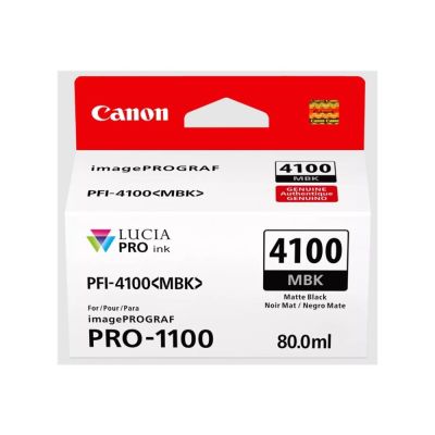 4. Canon LUCIA PRO II Tintenpatrone, 1 Stück, Original, Standardreichweite, Mattschwarz