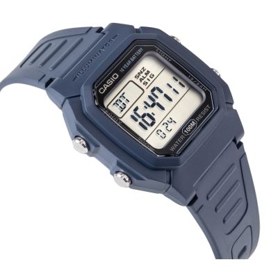3. CASIO W-800H-2AVES Unisex-Uhr + Box