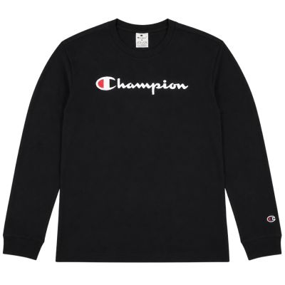 7. Champion Rundhals-Langarm-T-Shirt M 220257 KK001