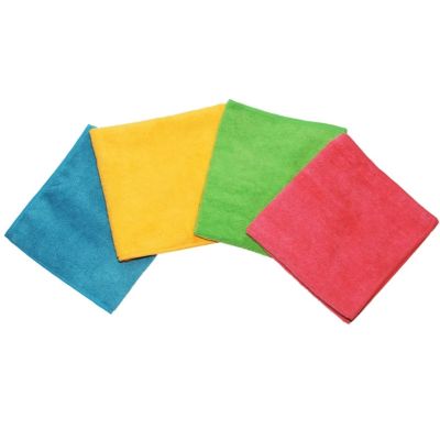 6. Vileda Mikrofasertücher, Farben, Extra Groß, 4 Stück