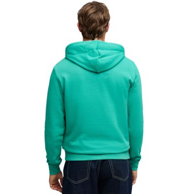 4. Puma ESS No. 1 Logo Centered Hoodie Grün 692914 40