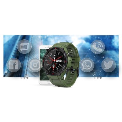 15. Smartwatch GIEWONT Grün GW430-3