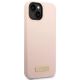 4. Guess GUHMP14MSBPLP iPhone 14 Plus 6,7 "Rosa / Rosa Hartschale Silikon-Logo-Platte MagSafe