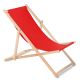 GreenBlue GB183 Roter Gartenliegestuhl (rote Farbe)