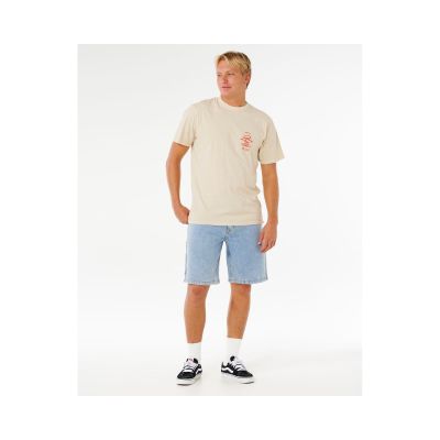 3. RIP CURL Suchsymbol T-Shirt Beige