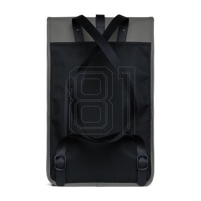 6. Rains Rucksack Grau W3 13000 13