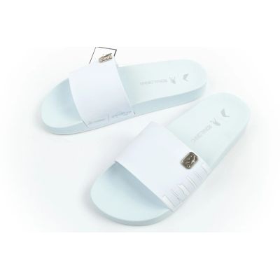 3. Rider Herren-Sportschuhe R10 Slide bequeme blaue Hausschuhe