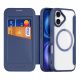2. Dux Ducis Skin X Pro iPhone 17 Air Hülle mit MagSafe und Wallet - Blau