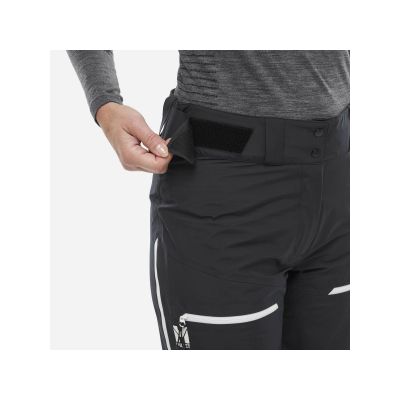 6. MILLET WM White 3L Pt schwarze Hose