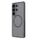 4. Nillkin Super Frosted Shield Pro Magnetische Hülle, kompatibel mit MagSafe für Samsung Galaxy S26 Ultra – Transparentes Schwarz
