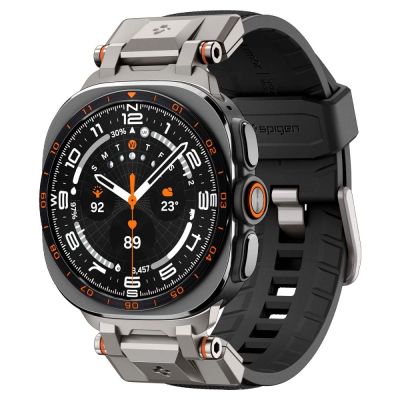 2. Spigen DuraPro Armor Samsung Galaxy Watch Ultra 47mm Armband – Schwarz