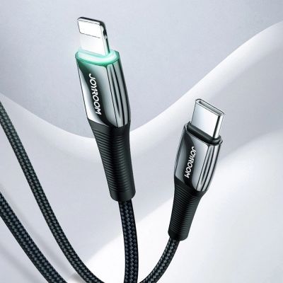 4. Joyroom S-1224K2 USB-C/ Lightning PD-Kabel 20 W 2,4 A 1,2 m – rot
