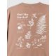 7. Damen-T-Shirt mit Aufdruck, regulär, Größe 4F 4FRSS26TTSHF3704-83S