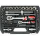 Satz Schraubenschlüssel 1/4"/1/2", 72-teilig. YT-38782 YATO