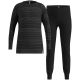 Thermounterwäsche - Odlo Set lang ACTIVE WARM SET Größe 128cm Schwarz