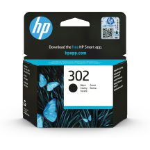 HP Schwarze Tintenpatrone HP 302, HP302=F6U66AE, 190 Seiten, 3,5 ml