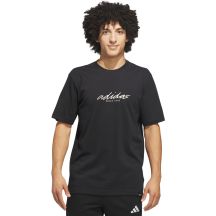 adidas Color Connect Grafik-T-Shirt für Herren, schwarz, KE1316