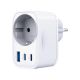 6. 3mk Hyper Comfort Ladegerät GaN PD 30W™ - Weiß