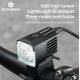 2. Rockbros Fahrrad-Frontlicht 1600LM schwarz