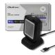 4. QOLTEC Barcode-Lesegerät (stationär) | 1D und 2D | USB