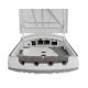 3. Mikrotik FTC21-ups | Medienkonverter | 2x GE, 1x SFP, IP67, PoE 802.3af/at