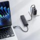 6. Ugreen USB-C 6-in-1 HDMI USB-C USB-A Ethernet Hub – Grau