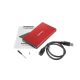 5. NATEC Rhino Go NKZ-1279 Hülle (2,5"; USB 3.0; Aluminium; rot)