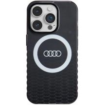Audi IML Big Logo MagSafe Hülle für iPhone 14 Pro – schwarz