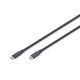2. Digitus Silikon-USB-Kabel, USB 5 Gbit/s, 2 m, Schwarz