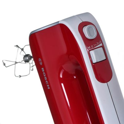 3. BOSCH MFQ 40303 Handmixer (500W; rot)