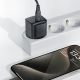 5. Acefast A77 Mini PD 30W GaN USB-C Wandladegerät – Schwarz