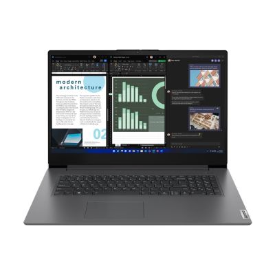 Lenovo V17 G4 IRU i7-13620H 17,3" FHD IPS 300 Nits AG 16 GB DDR4 3200 SSD 512 GB Intel UHD Graphics 45 Wh Kamera 720p W11 Pro Iron Grey 3 Jahre Vor-Ort-Service