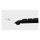 4. KeySonic KSK-3011ELC (DE) Tastatur Home USB QWERTZ Deutsch Schwarz