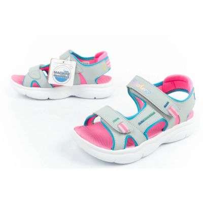 19. Skechers Jr Sandalen 302984L/SLPK
