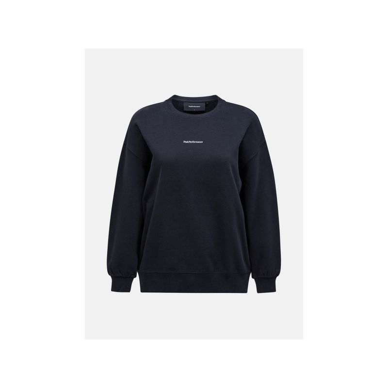 Peak Performance W Original Terry Crew Sweatshirt schwarz