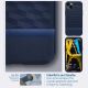 7. Caseology Parallax Mag Hülle mit MagSafe für iPhone 14 Plus – Marineblau