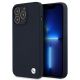 BMW Silikon Signature Case für iPhone 13 Pro Max 6,7" - Marineblau