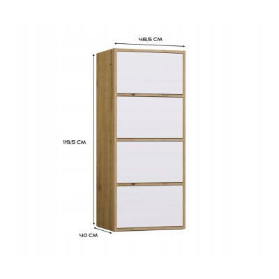 5. ALMA ARTISAN Kommode/Weiß