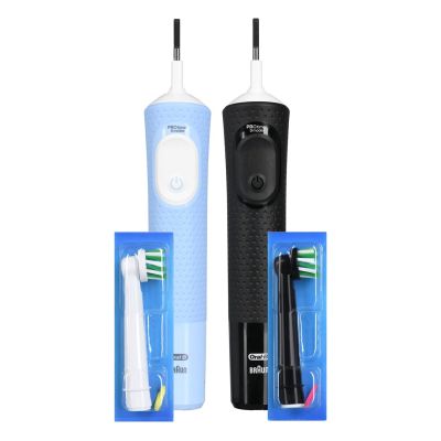 2. Braun Oral-B Vitality Pro D103 Duo Black/Lilac Violet Elektrische Zahnbürste