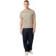 5. Champion SS Tee Beige Herren-T-Shirt 220273 ES035