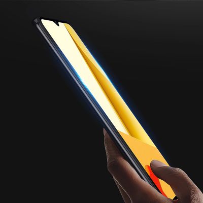 7. Dux Ducis 9D Tempered Glass Vivo Y16 / Y02s Vollbild mit Rahmen schwarz (case friendly)